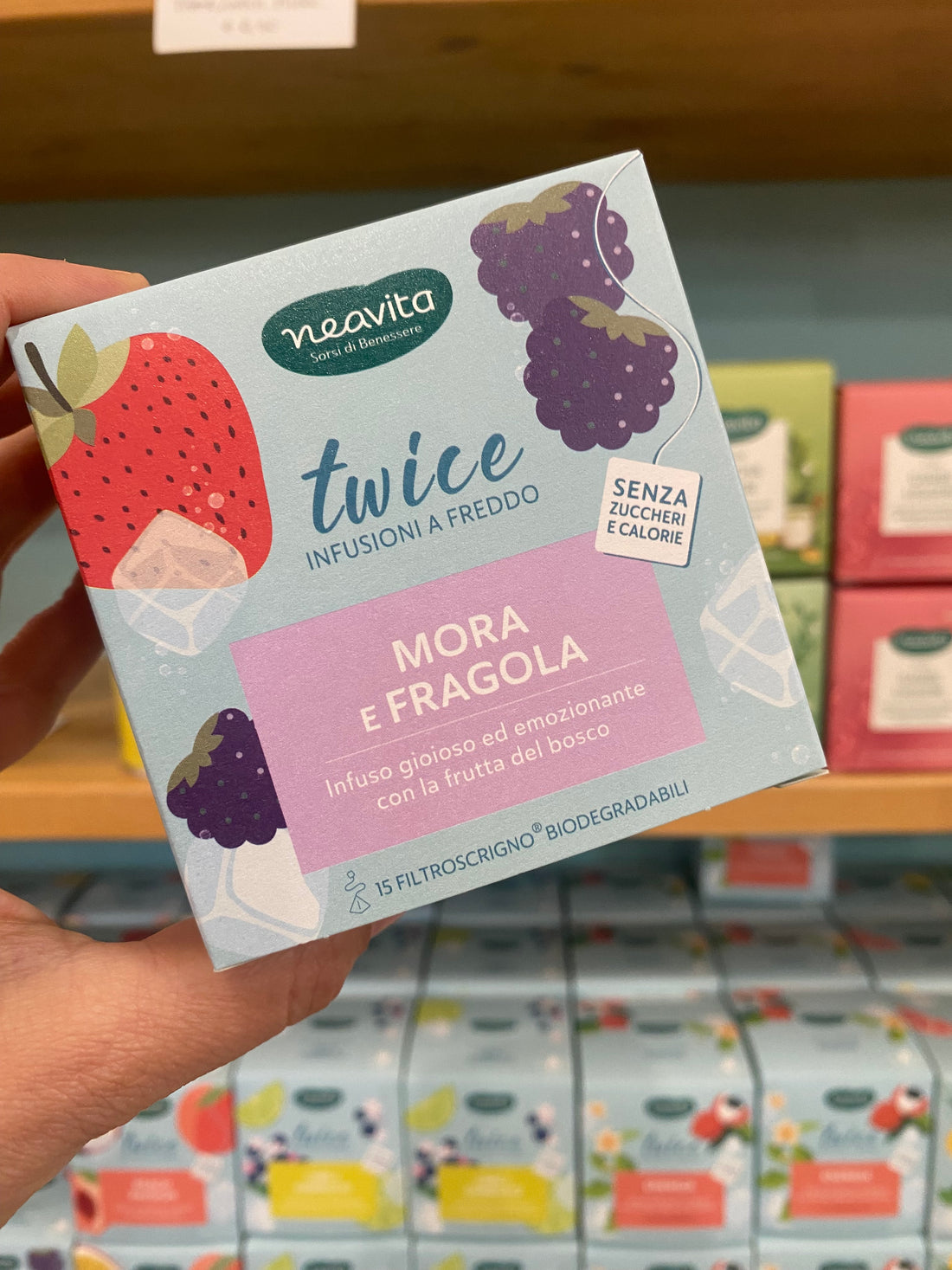 NEAVITA Twice Mora e Fragola 15 filtroscrigno