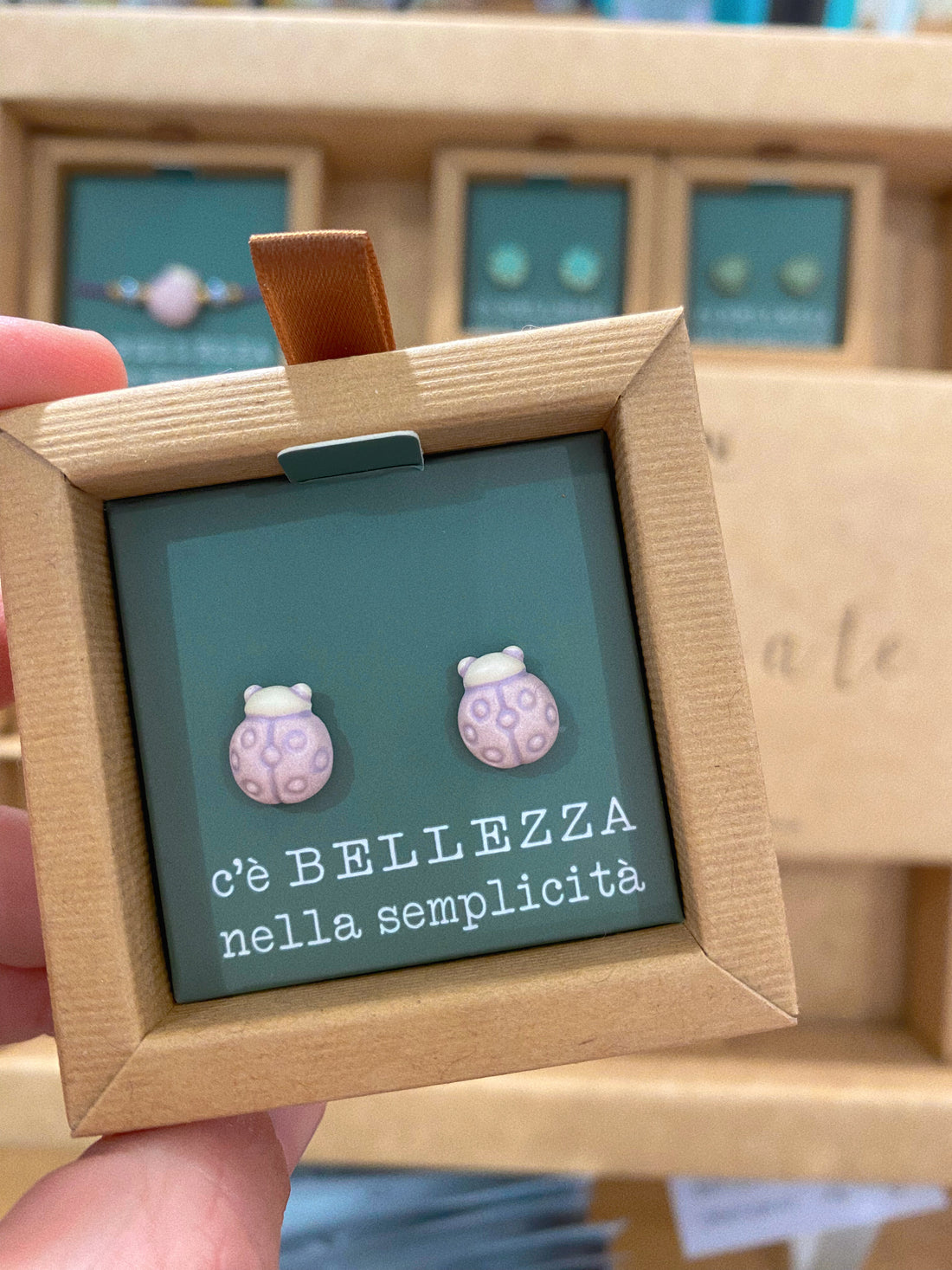 THUN Orecchini Pin Coccinella