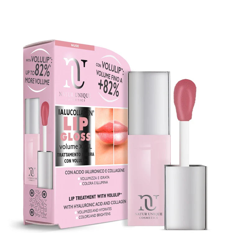 NATUR UNIQUE Ialucollagen Lip Gloss Volume XXXL - Nude