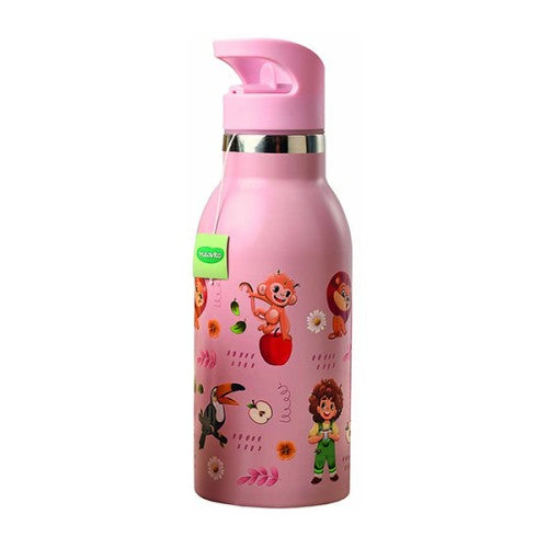 NEAVITA Bottiglia thermos ROSA Kids 400 ml