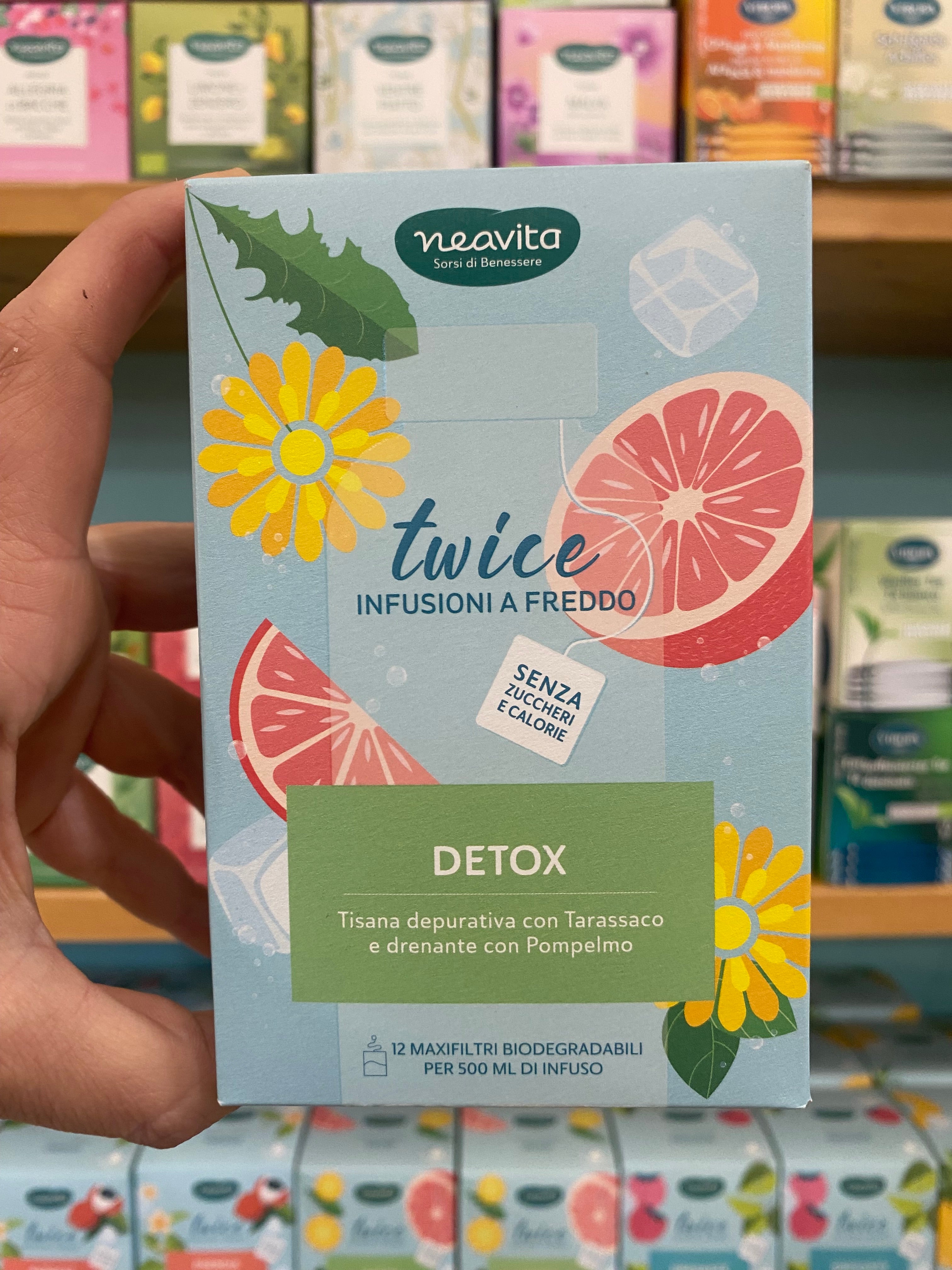 NEAVITA Twice To-Go Detox 12 MaxiFiltro