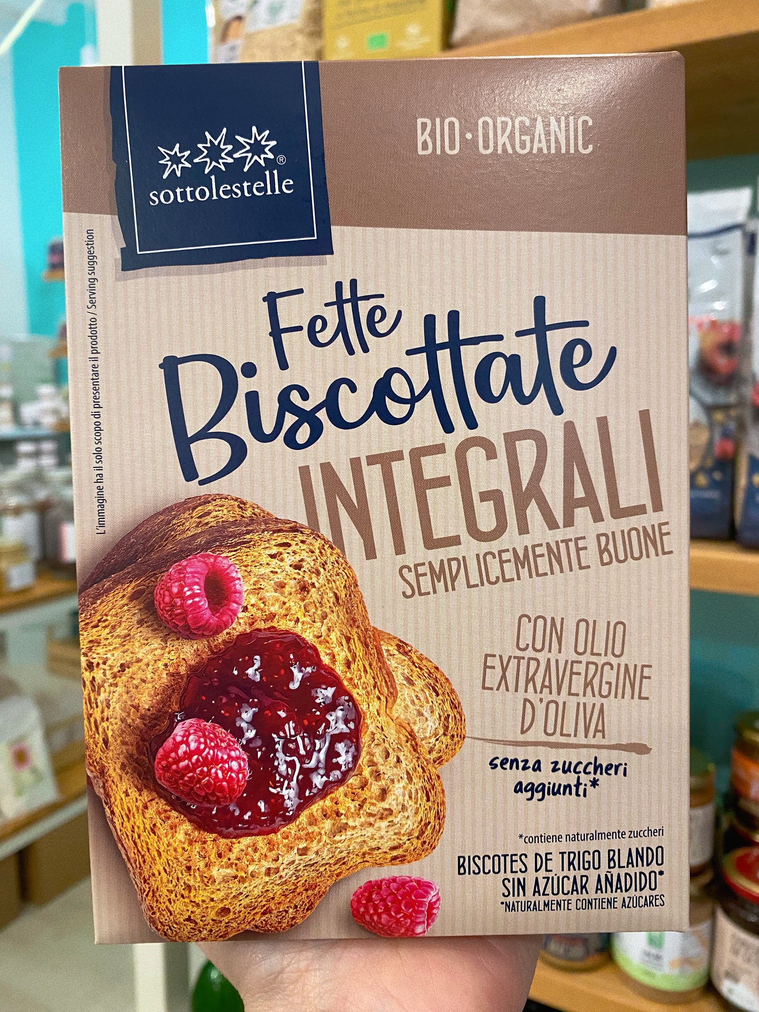 Sotto le Stelle Fette Biscottate Integrali 200gr