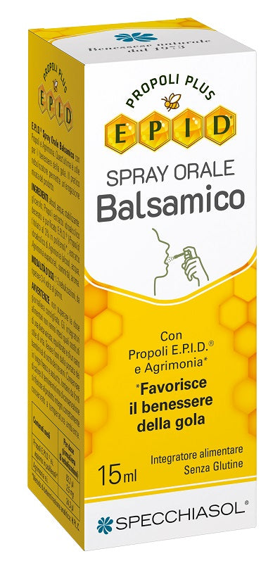 SPECCHIASOL Epid Spray Orale Balsamico 15ml