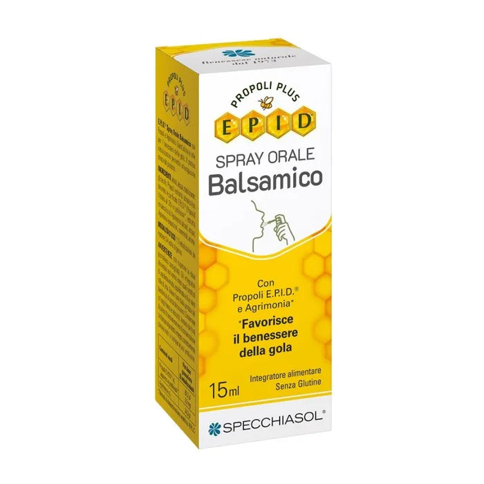 SPECCHIASOL Epid Spray Orale Balsamico 15ml