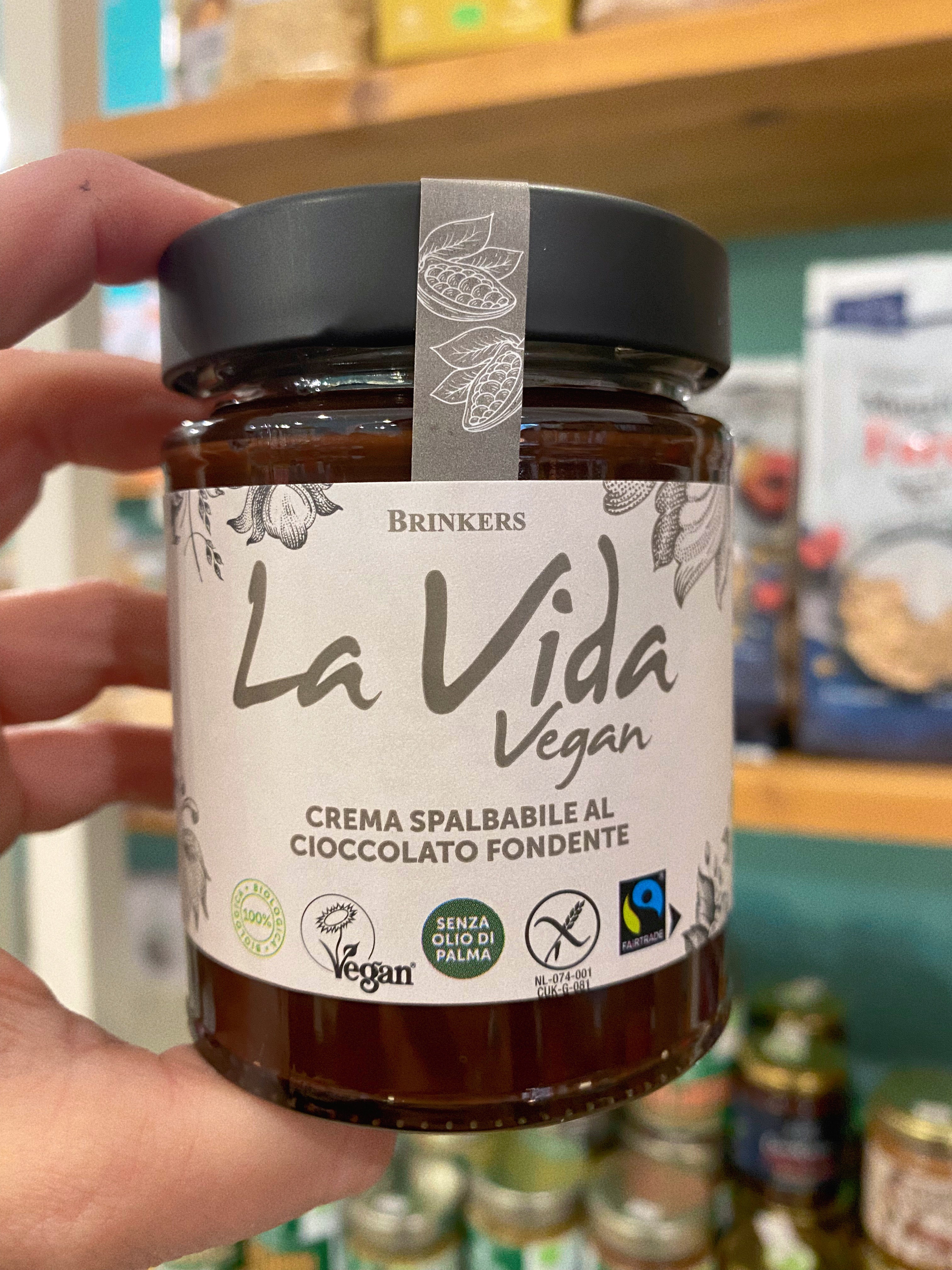 La Vida Vegan Crema Spalmabile al Cioccolato Fondente 270gr