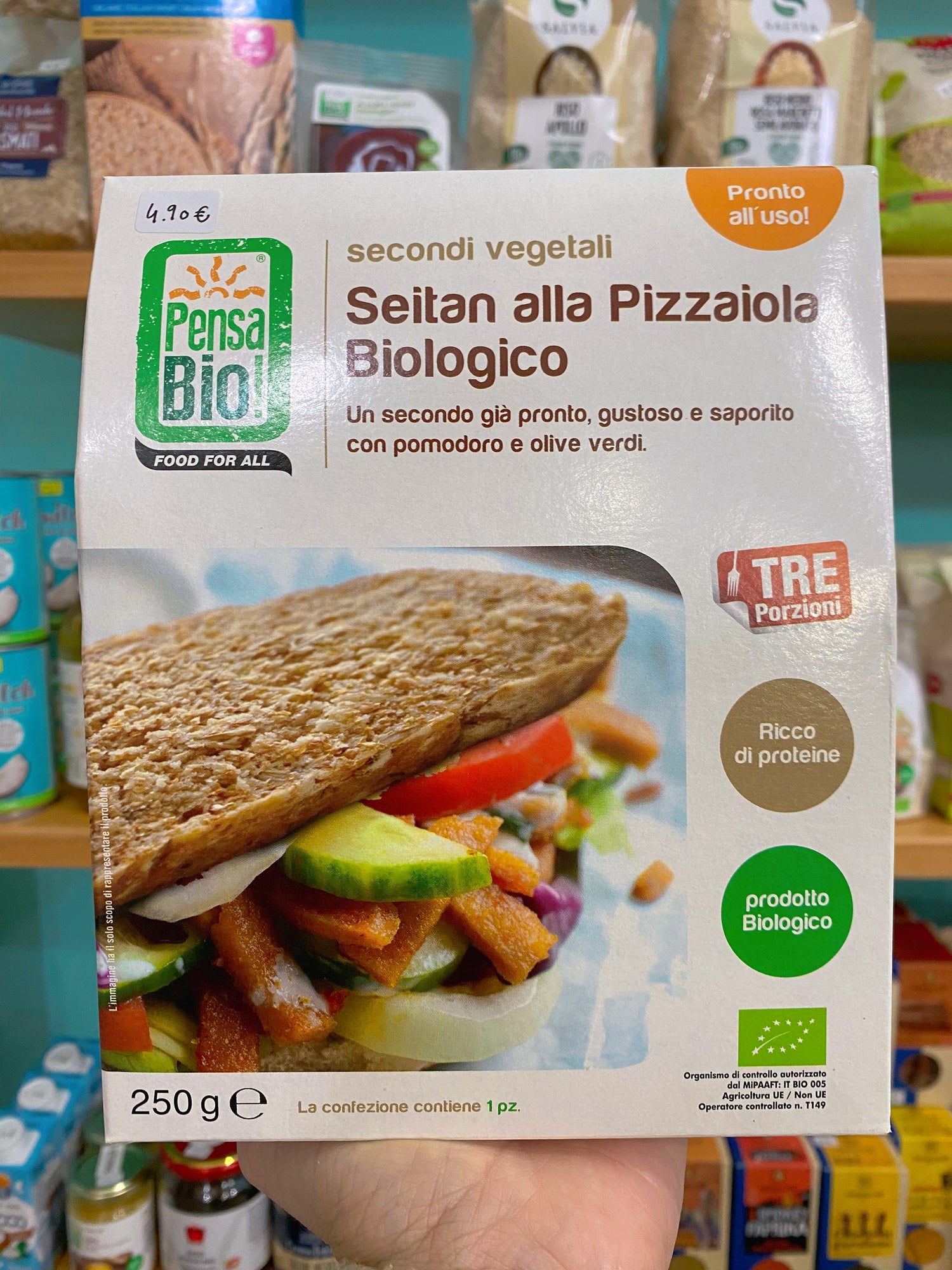 Pensa Bio! Seitan alla pizzaiola 250gr