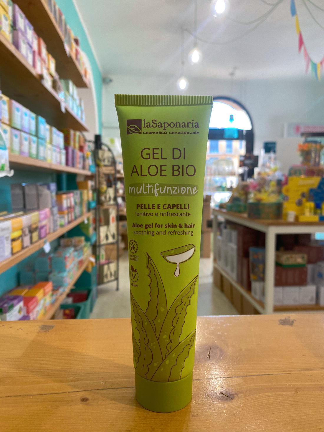 LA SAPONARIA Gel di Aloe Vera puro 99% 150ml