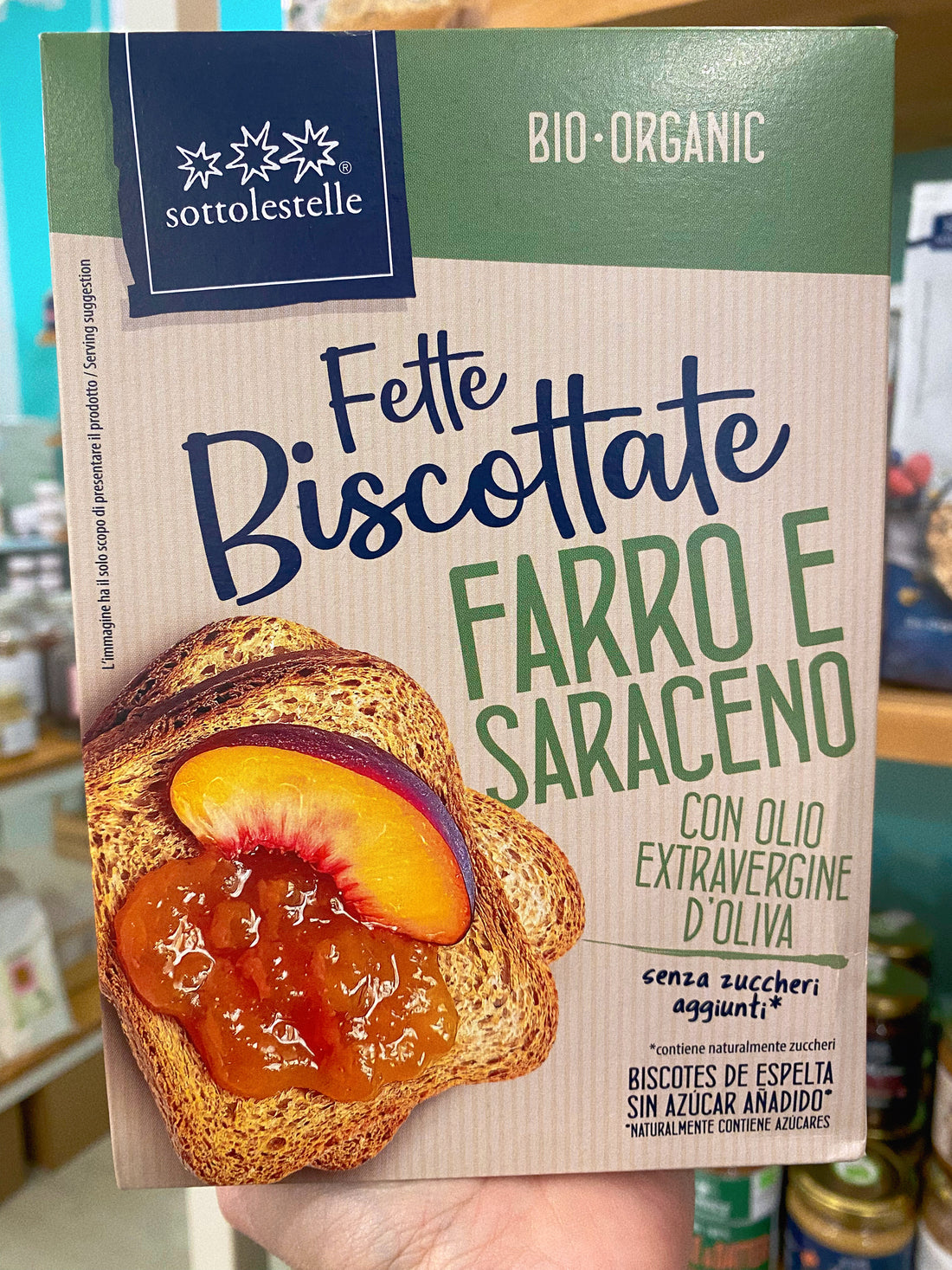 Sotto le Stelle Fette Biscottate di Farro con Grano Saraceno 200gr