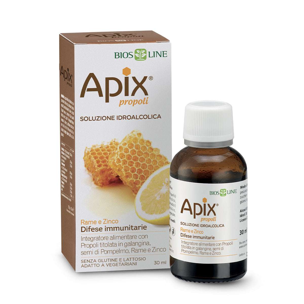 BIOS LINE Apix Propoli Soluzione Idroalcolica 30ml