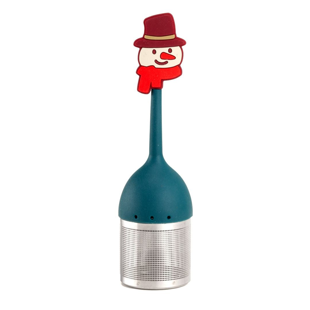 NEAVITA Filtro in acciaio e silicone Pupazzo di Neve