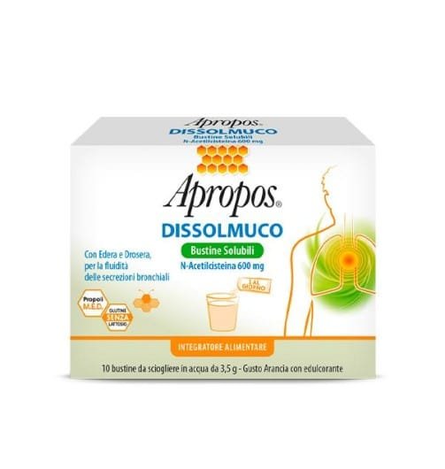 apropos dissolmuco raffreddore n-acetilcisteina