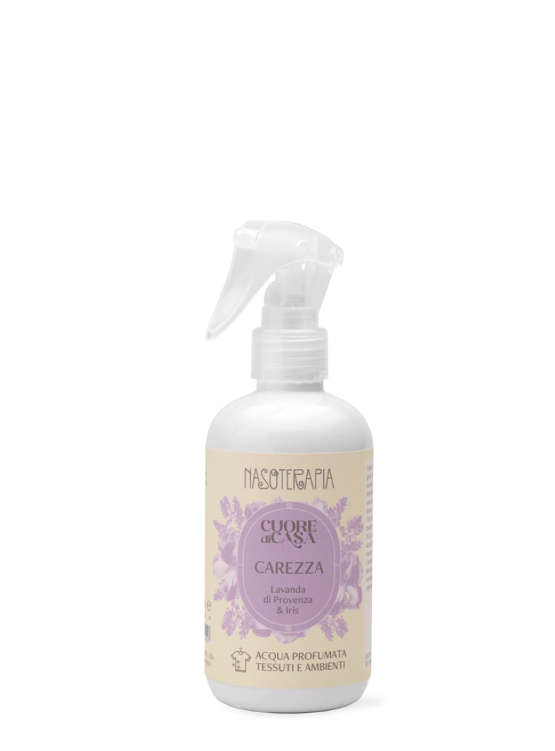 NASOTERAPIA Acqua Profumata tessuti e ambiente - Carezza: Lavanda e Iris 250 ml