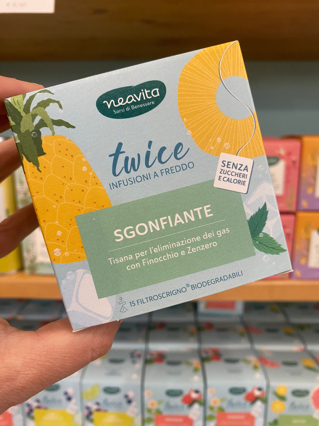 NEAVITA Twice Sgonfiante 15 filtroscrigno