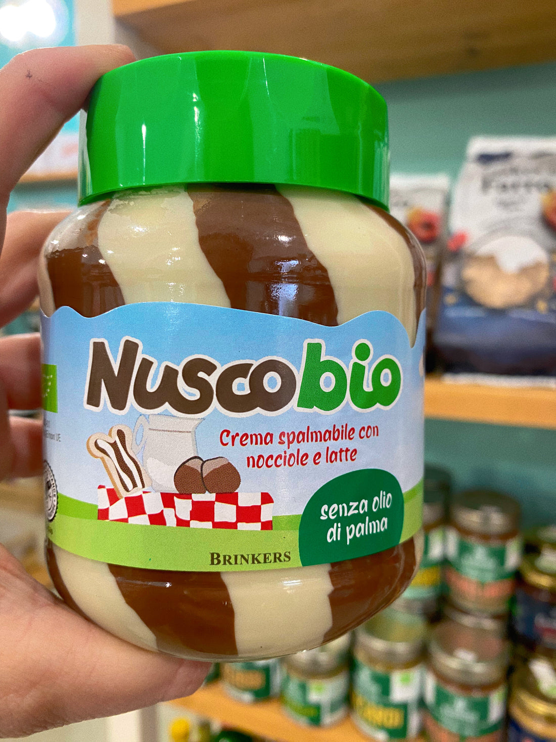 NuscoBio Duo Crema Latte e Nocciole 400gr