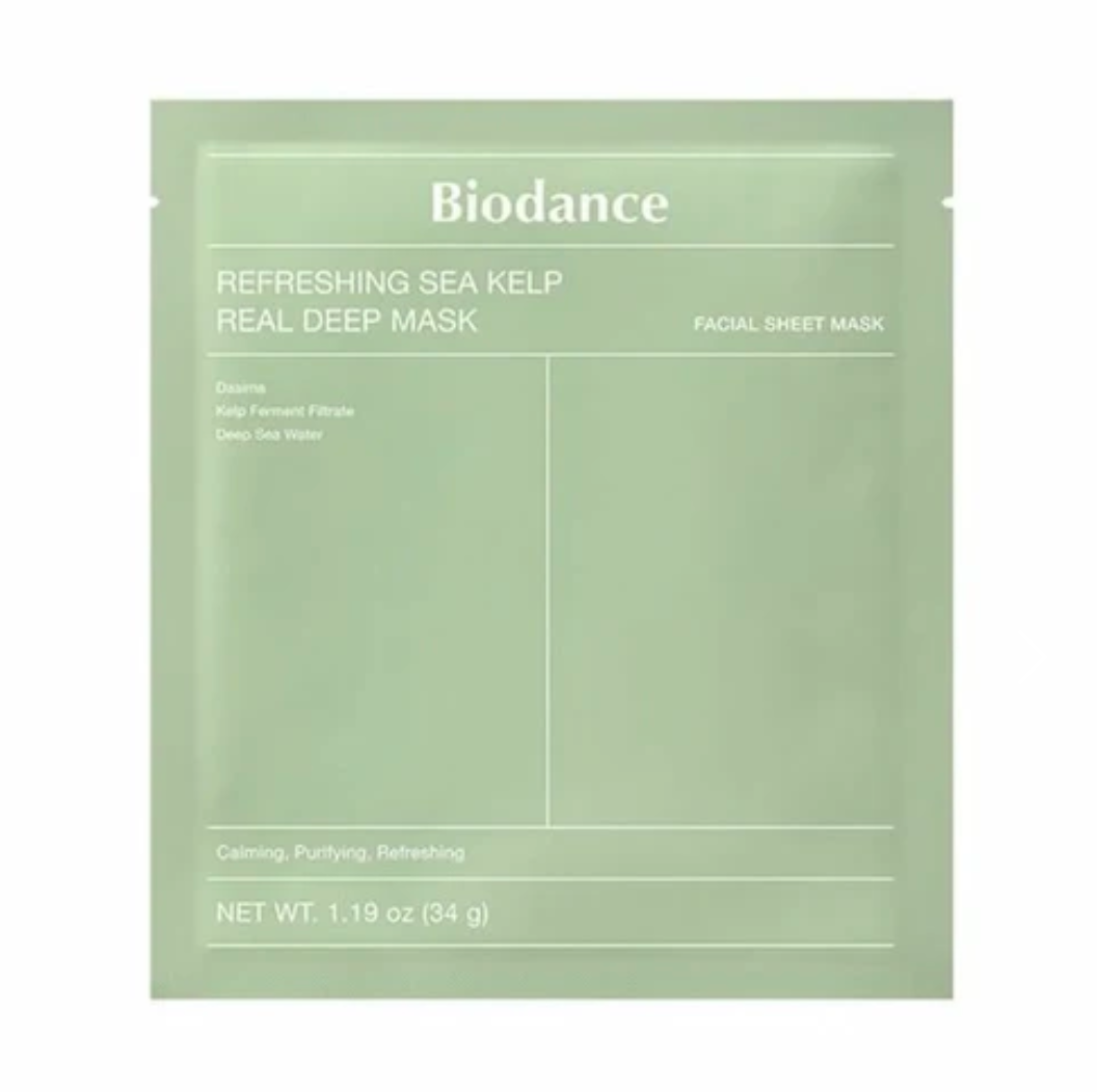 BIODANCE Refreshing Sea Kelp Real Deep Mask 34gr
