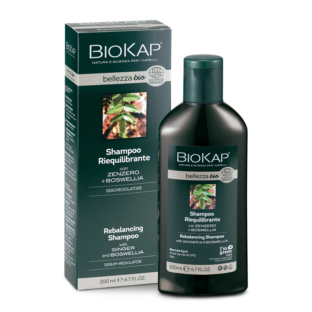 BIOS LINE BioKap Bellezza Shampoo Riequilibrante 200ml