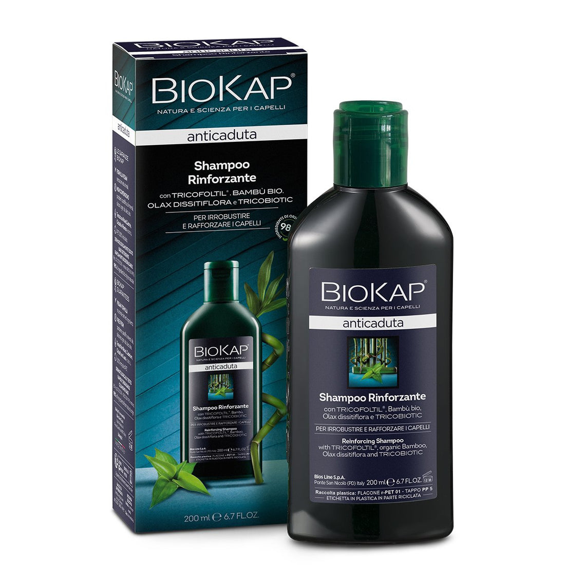 BIOS LINE Biokap Anticaduta Shampoo Rinforzante 200ml