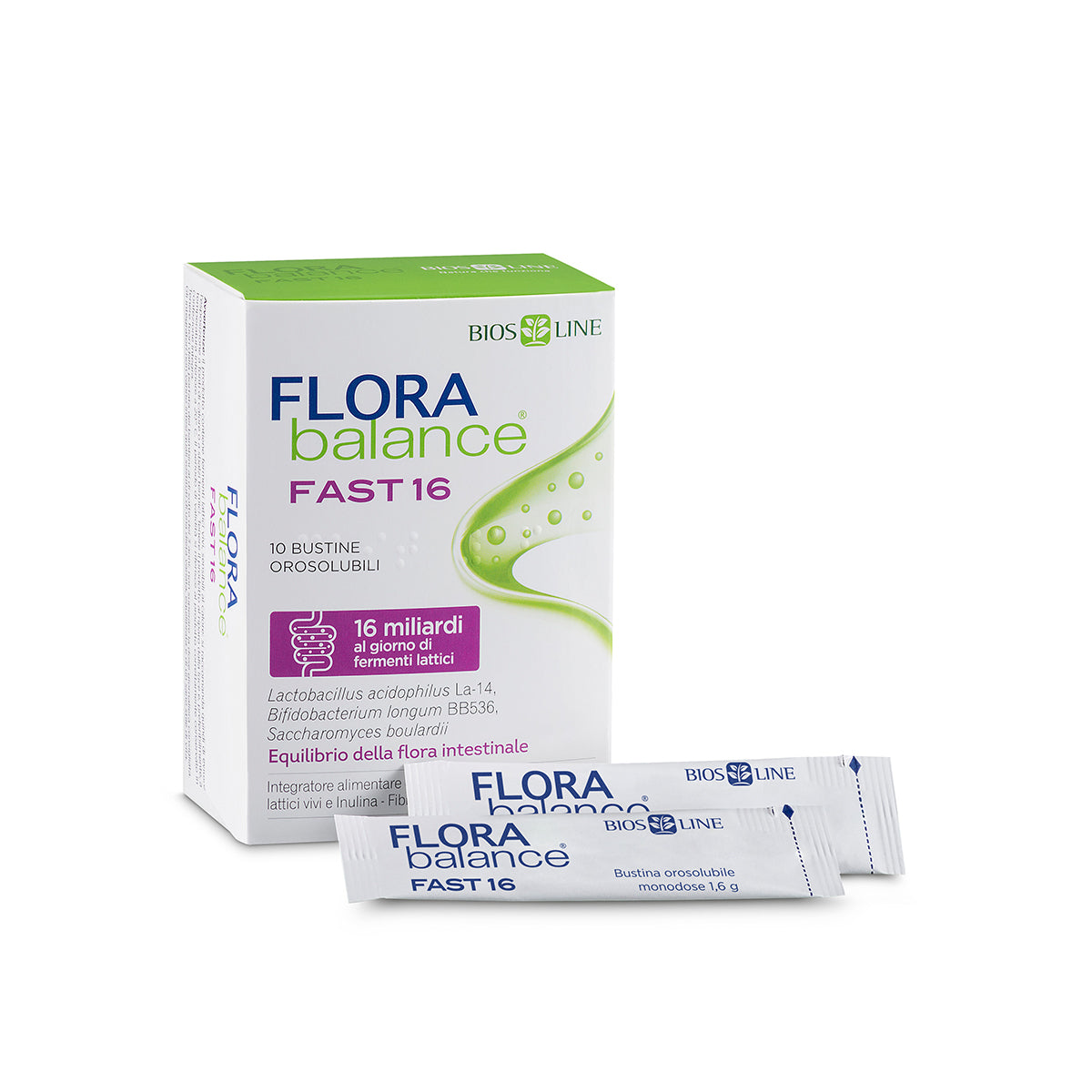 BIOS LINE Flora Balance Fast 10 bustine