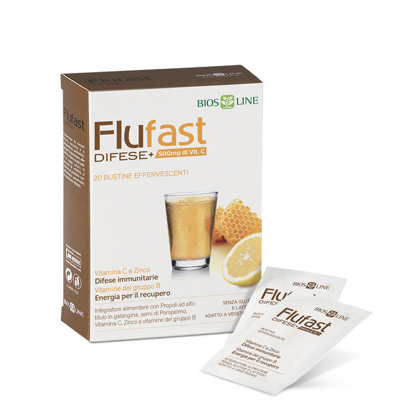 BIOSLINE FluFast Difese+ 20bst effervescienti