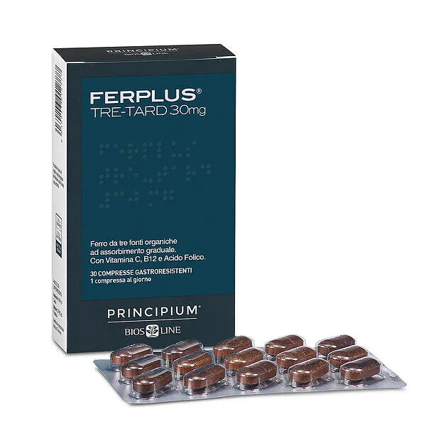 BIOS LINE Principium FerPlus Tre-Tard 30mg