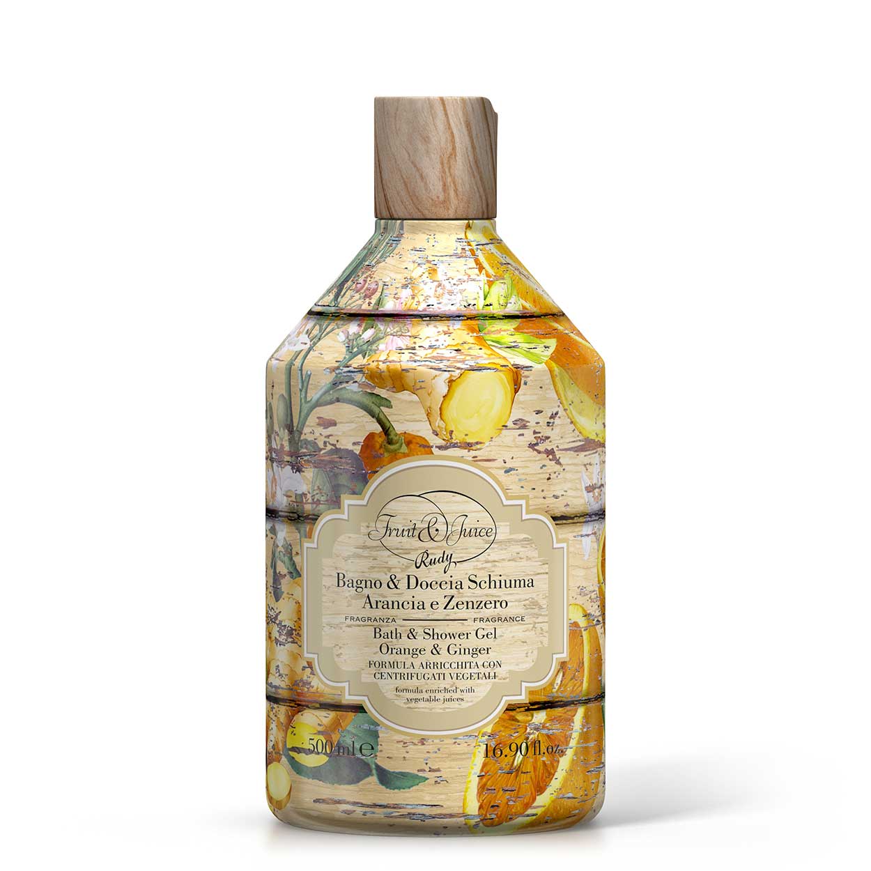 Fruit &amp; Juice Bagno Doccia Arancia e Zenzero 500ml