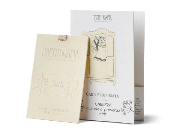 NASOTERAPIA Cuore di Casa Carezza Card Profumata singola