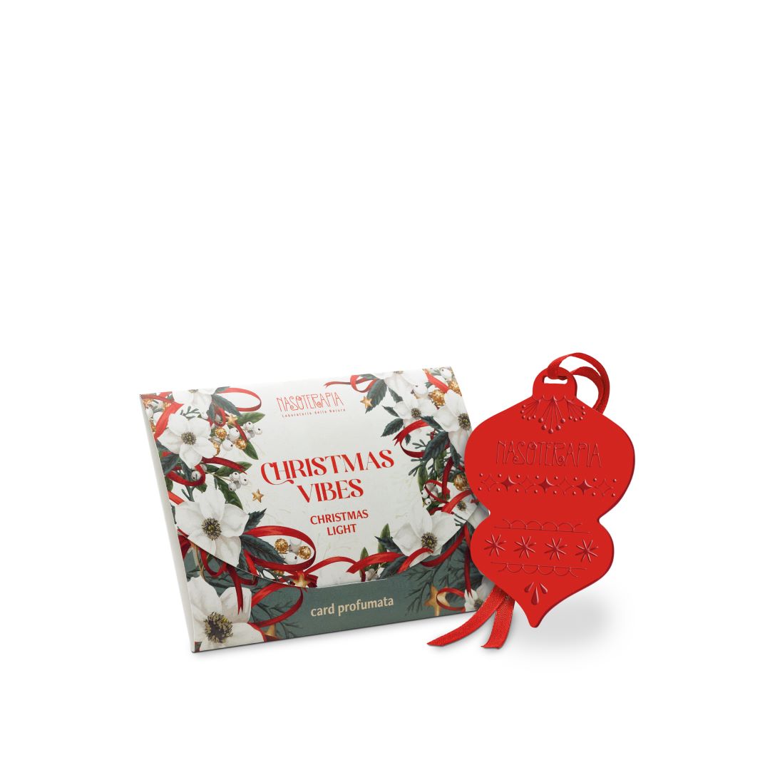 NASOTERAPIA Christmas Light Card Profumata