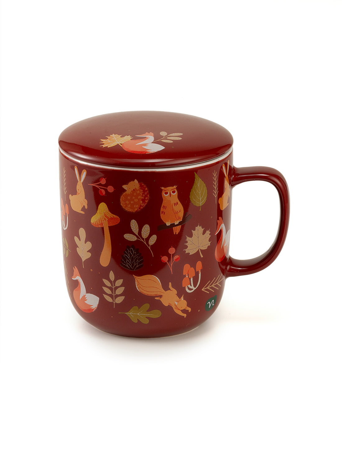 NEAVITA Warmy Tea - Infusiera Marrone 380ml