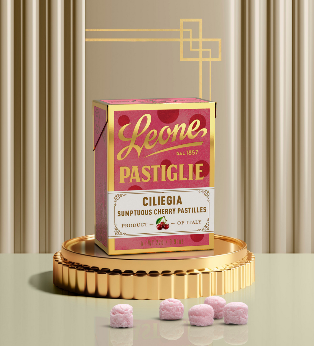 PASTIGLIE LEONE Pastiglie Ciliegia 27g