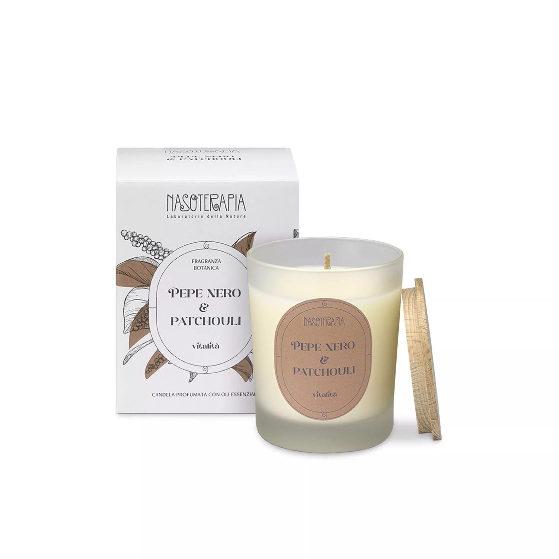 NASOTERAPIA Candela Pepe Nero e Patchouly 180g