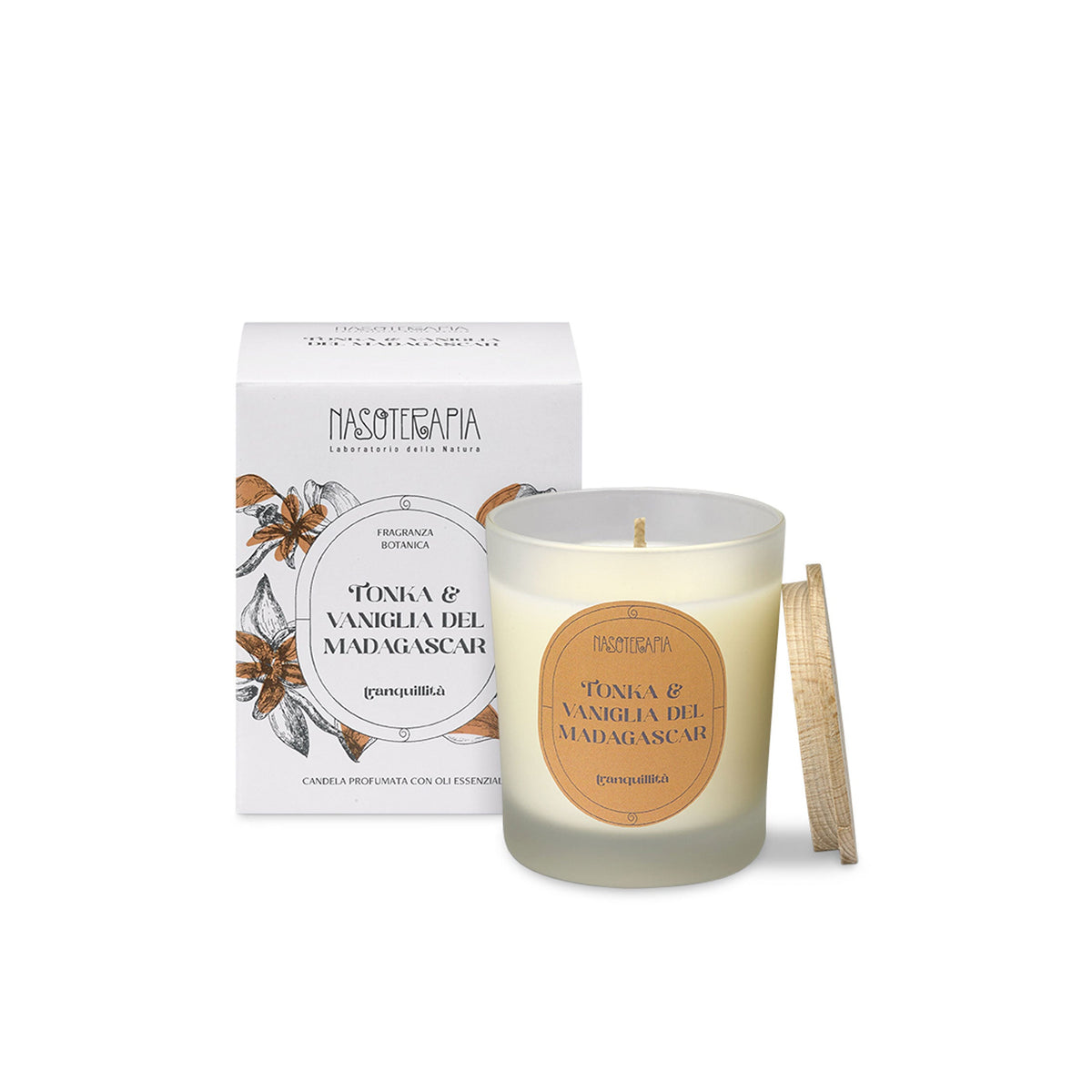 NASOTERAPIA Candela Tonka e Vaniglia del Madagascar 180gr
