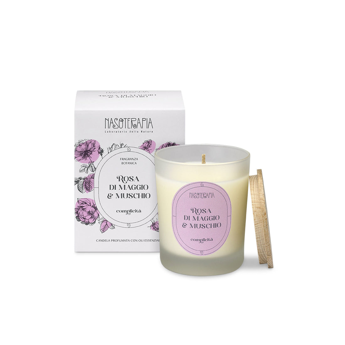 NASOTERAPIA Candela Rosa di Maggio e Muschio 180g