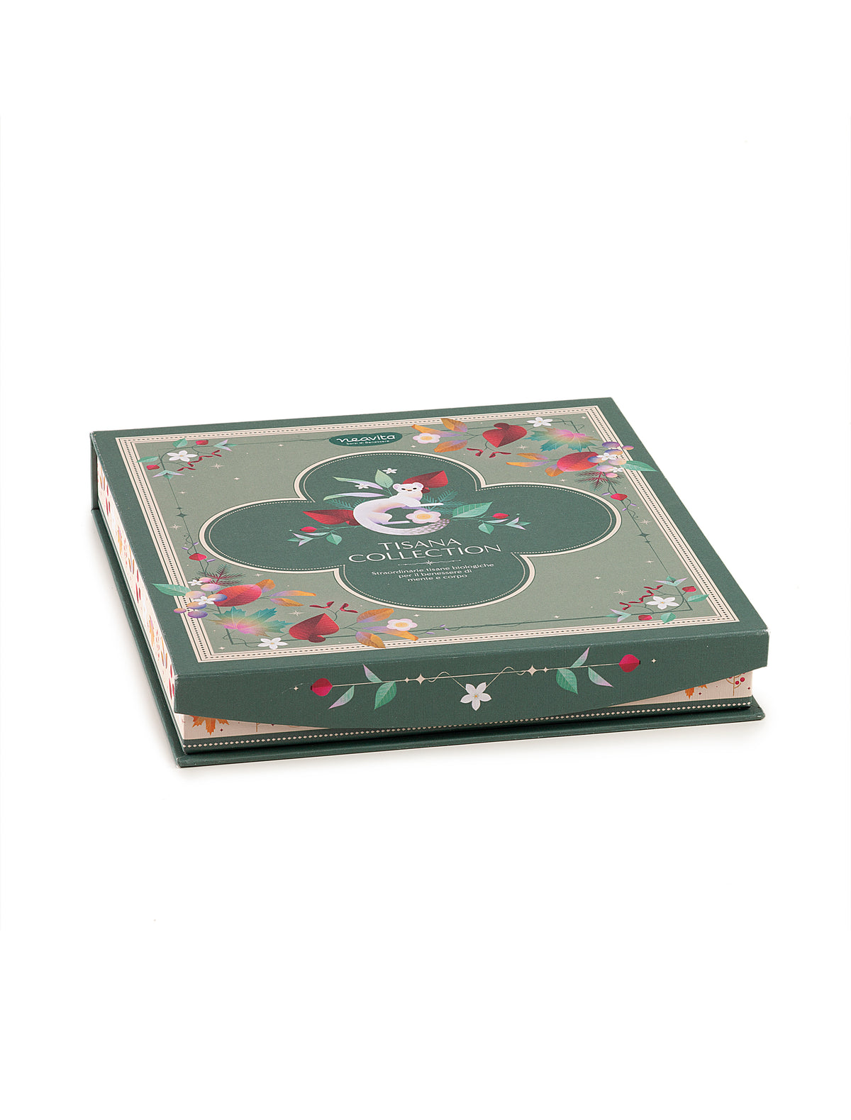 NEAVITA Tisana Collection - Cofanetto Quadrato Verde 27 filtri