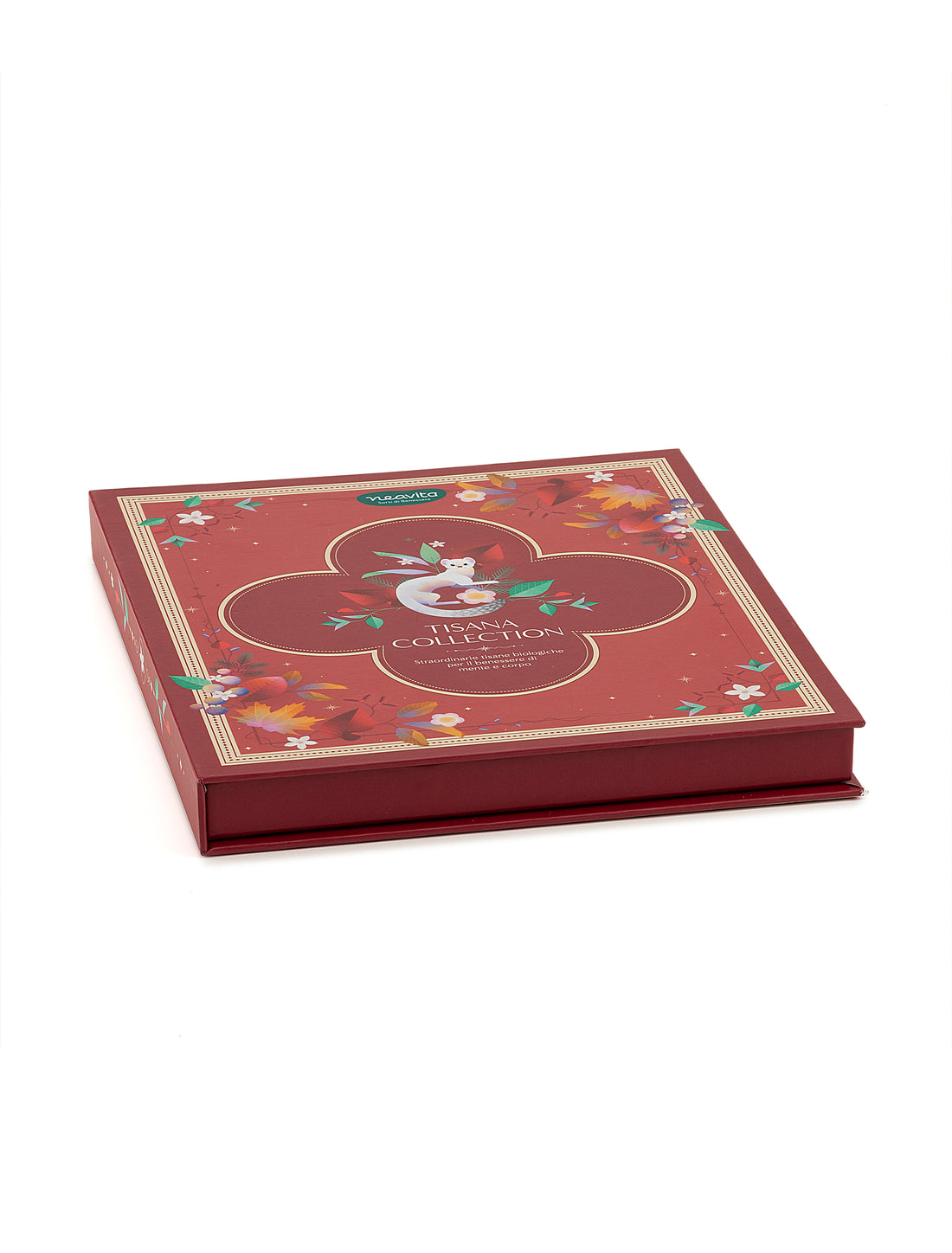 NEAVITA Tisana Collection - Cofanetto Quadrato Rosso 18 filtri
