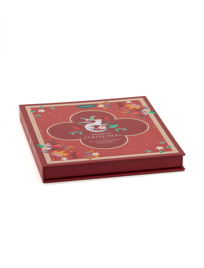 NEAVITA Tisana Collection - Cofanetto Quadrato Rosso 18 filtri