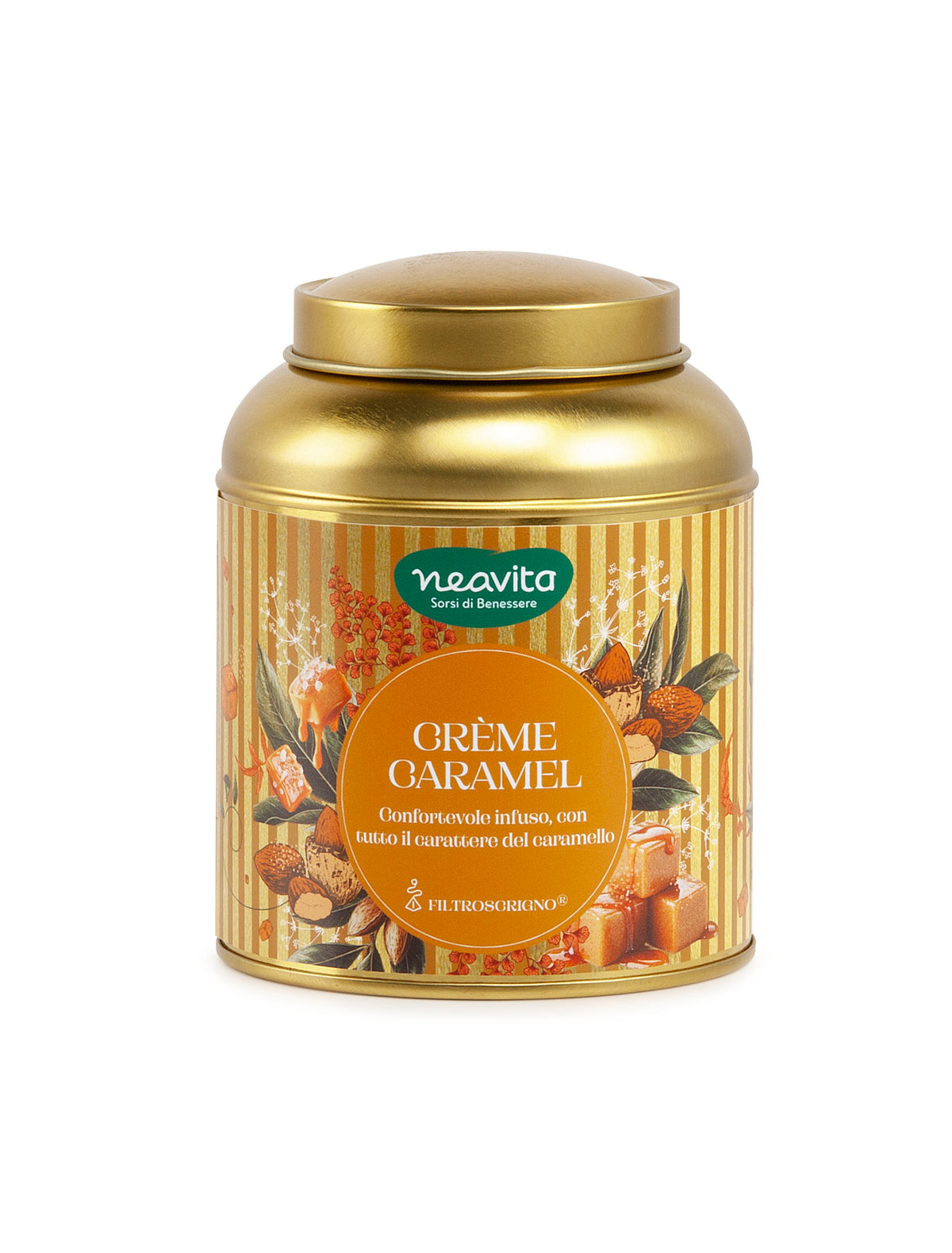 NEAVITA Infusi Golosi - Caddy Infuso Crème Caramel 12 filtroscrigno