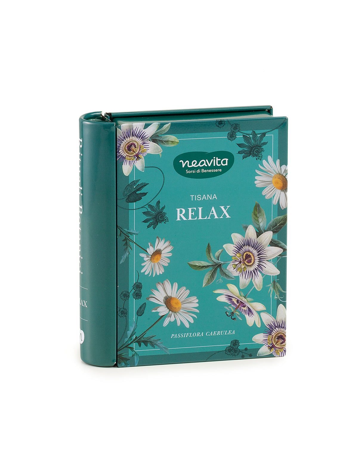 NEAVITA Rituali Botanici - Mini Libro Ottanio - Tisana Relax 5 filtroscrigno