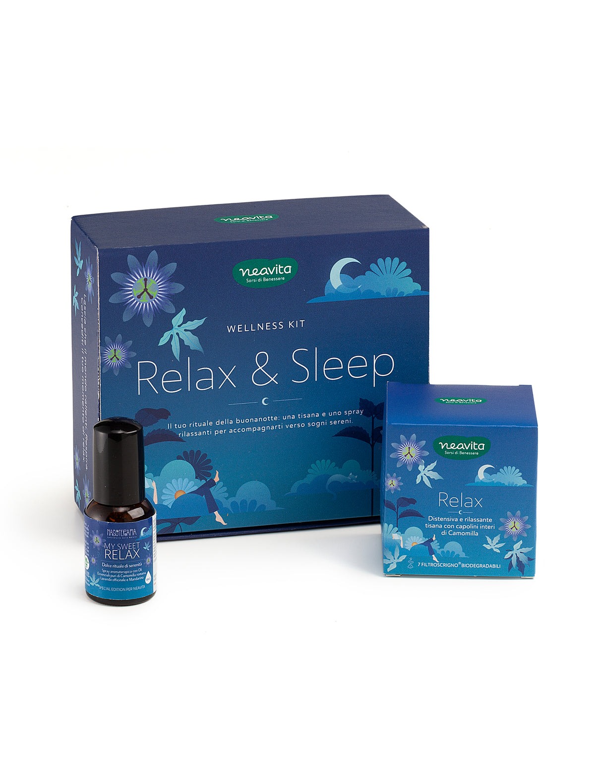 NEAVITA Wellness Kit - Cofanetto Relax &amp; Sleep