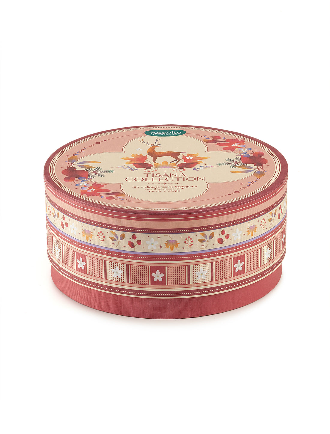 NEAVITA Tisana Collection - Cofanetto Tondo Rosso 40 filtri
