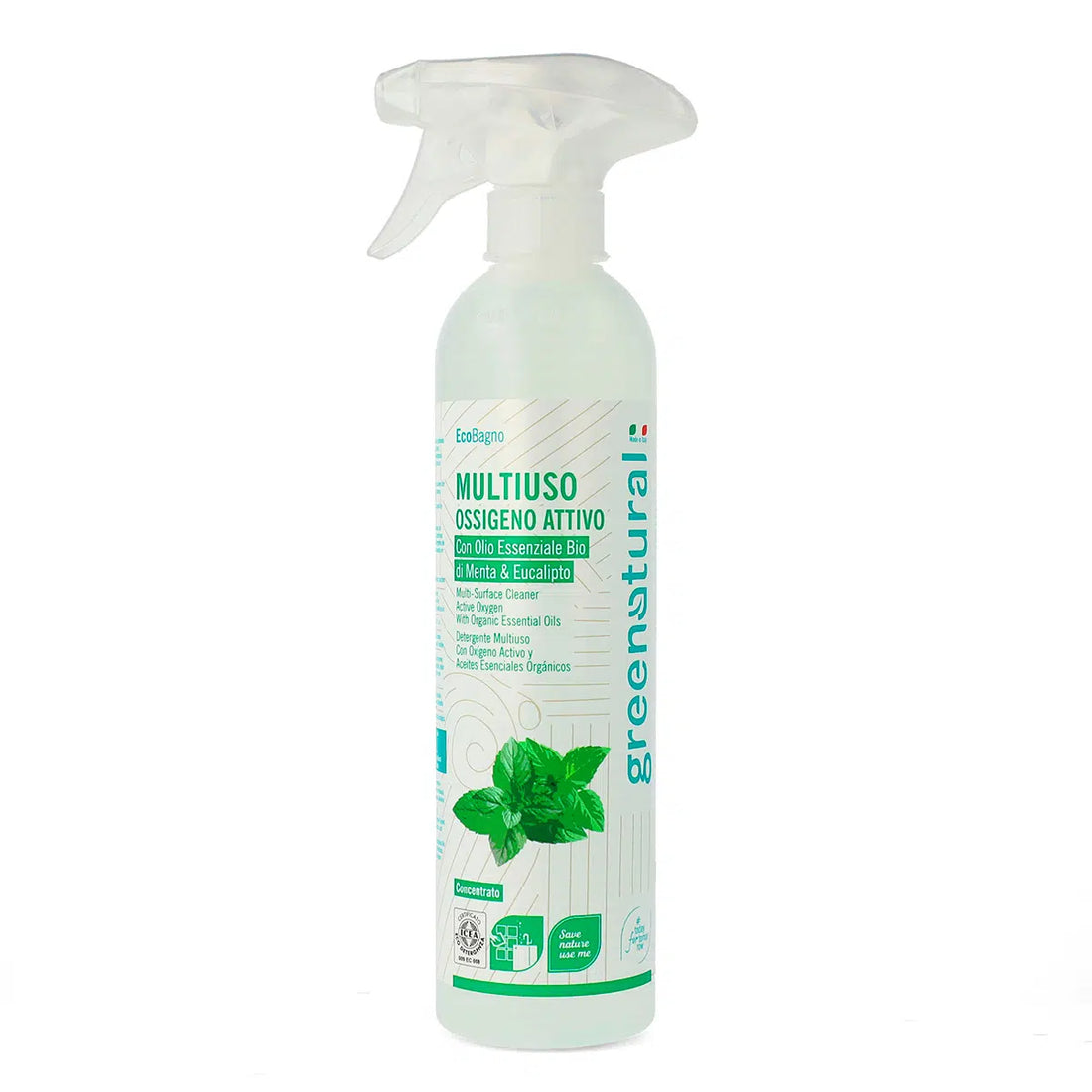 GREEN NATURAL Multiuso Ossigeno Attivo 500ml