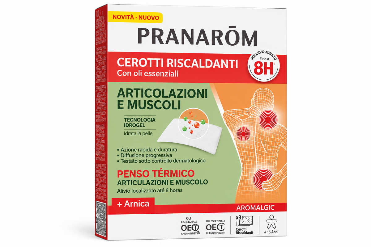 PRANAROM Aromalgic Cerotto Riscaldante