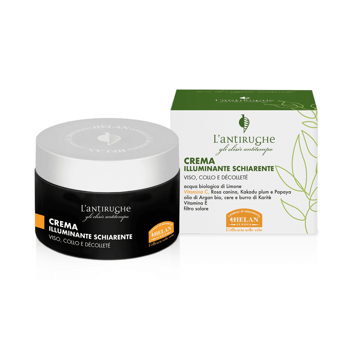 Crema Illuminante Schiarente Helan 50ml
