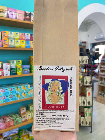 FLORIDDIA Crackerini Integrali 200g