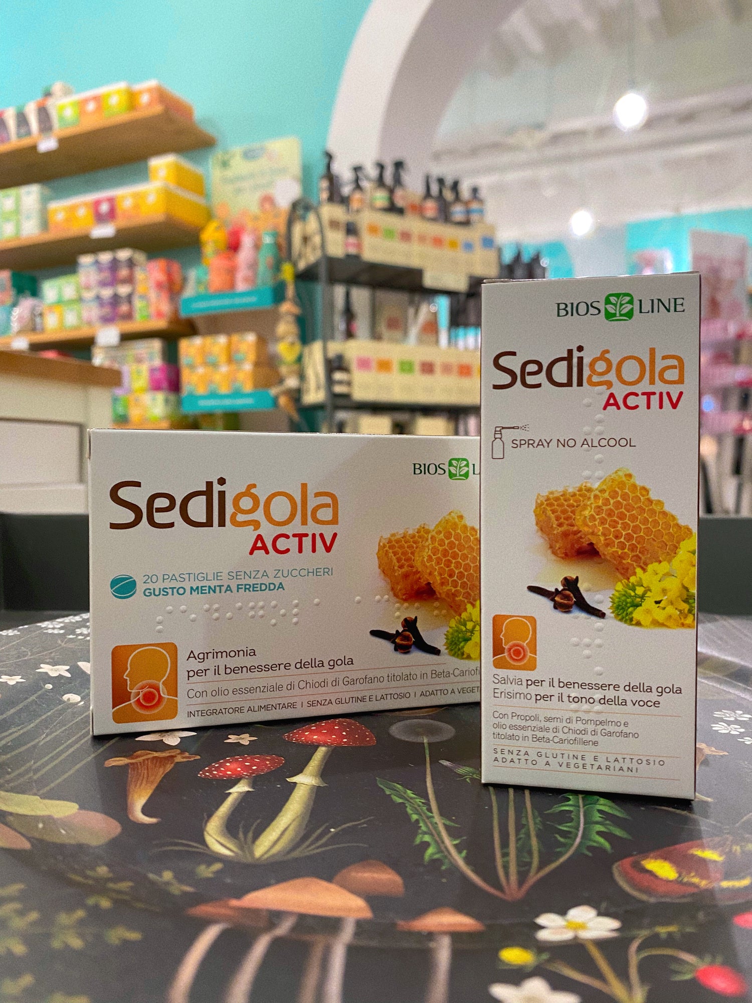 Sedigola Activ Spray no Alcool 30ml + Activ 20 Pastiglie Gola gusto Menta Fredda