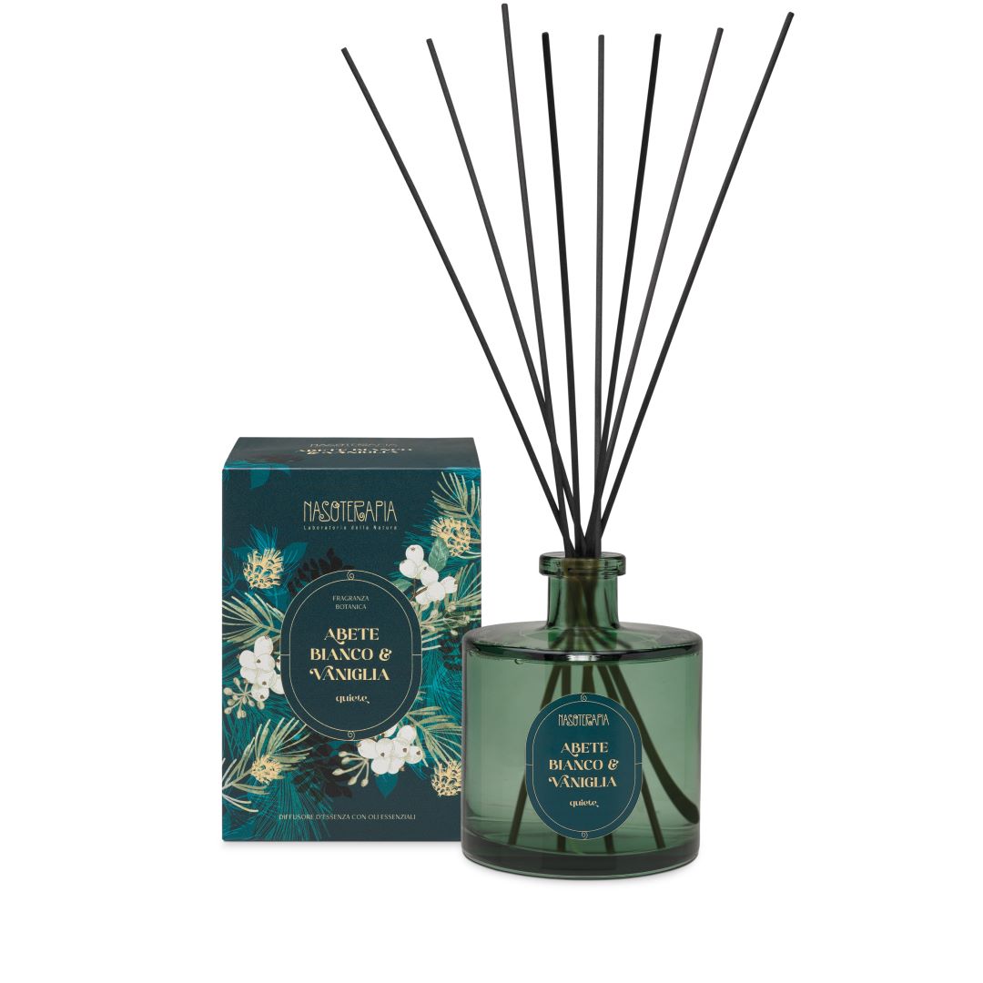 NASOTERAPIA Abete Bianco e Vaniglia Diffusore a Bastoncino 500 ml