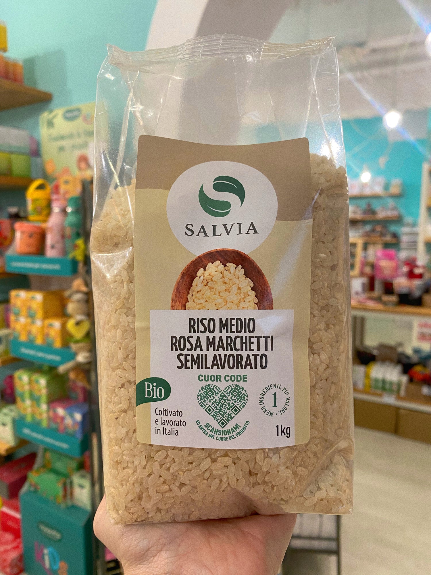 Salvia - Riso Medio Rosa Marchetti - Semintegrale 1kg