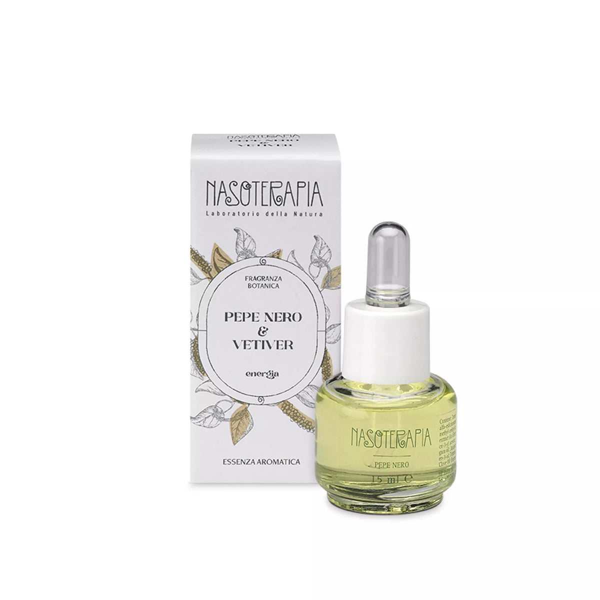 NASOTERAPIA Essenza Aromatica Pepe Nero e Vetiver 15ml