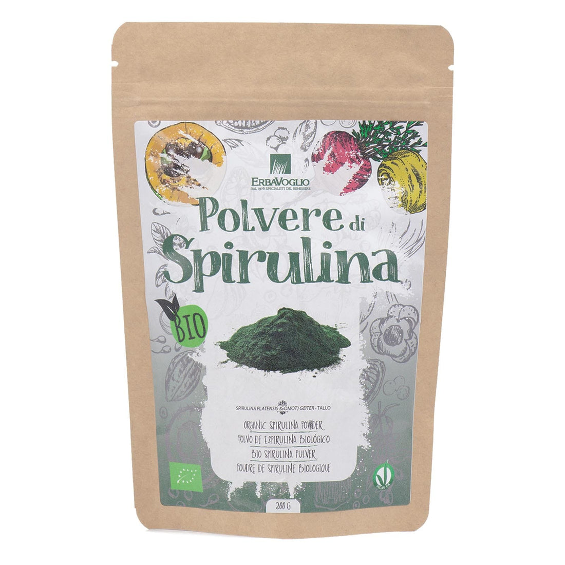 ERBAVOGLIO Spirulina in polvere 200gr
