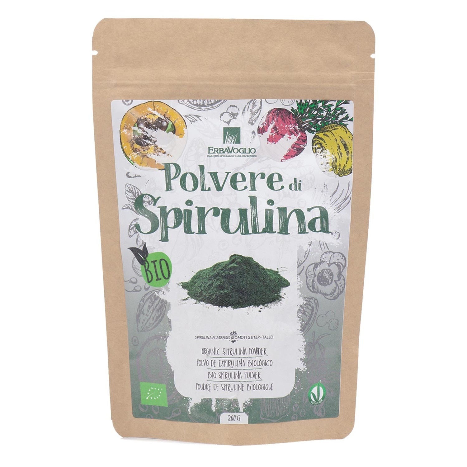 ERBAVOGLIO Spirulina in polvere 200gr