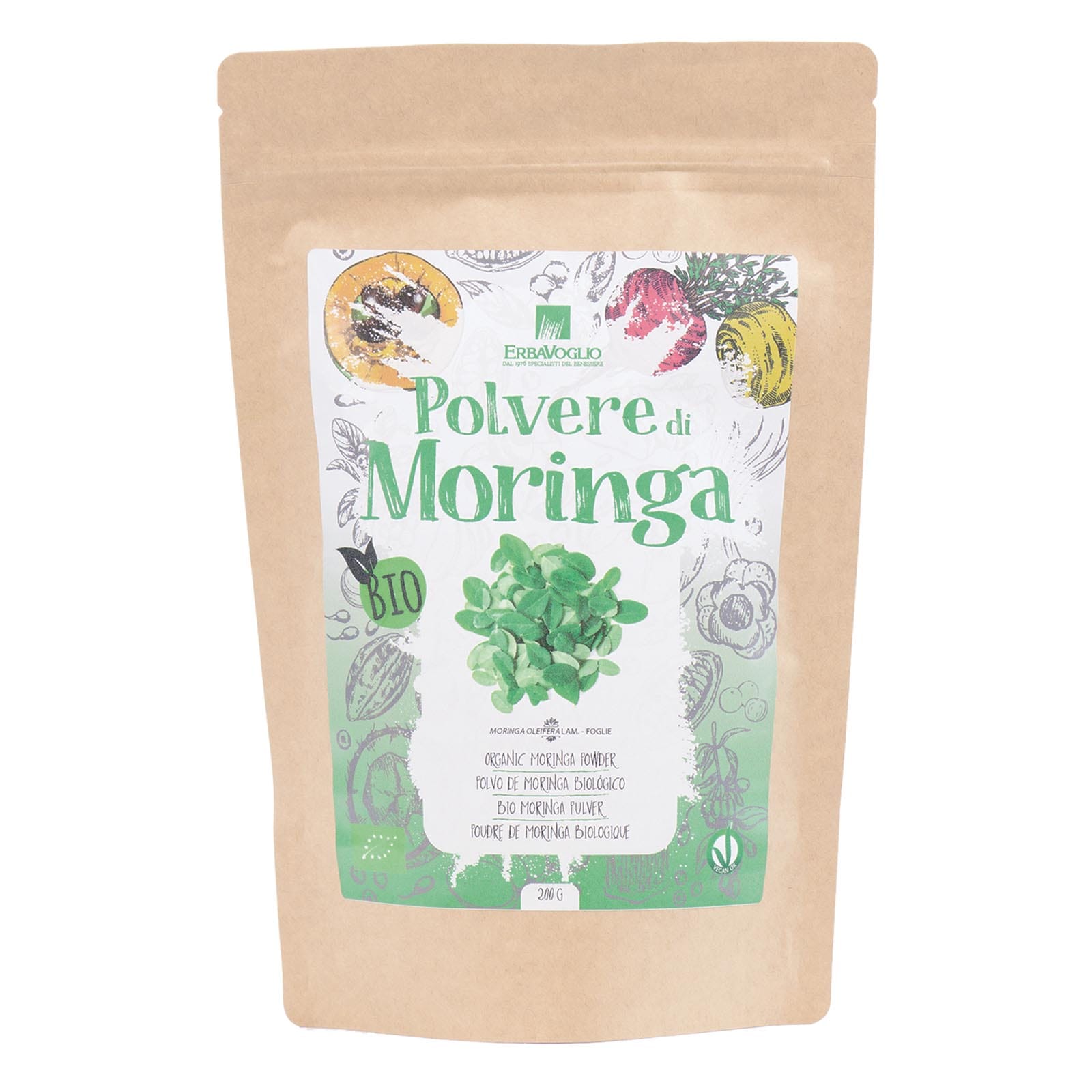 ErbaVoglio Polvere di Moringa 250gr